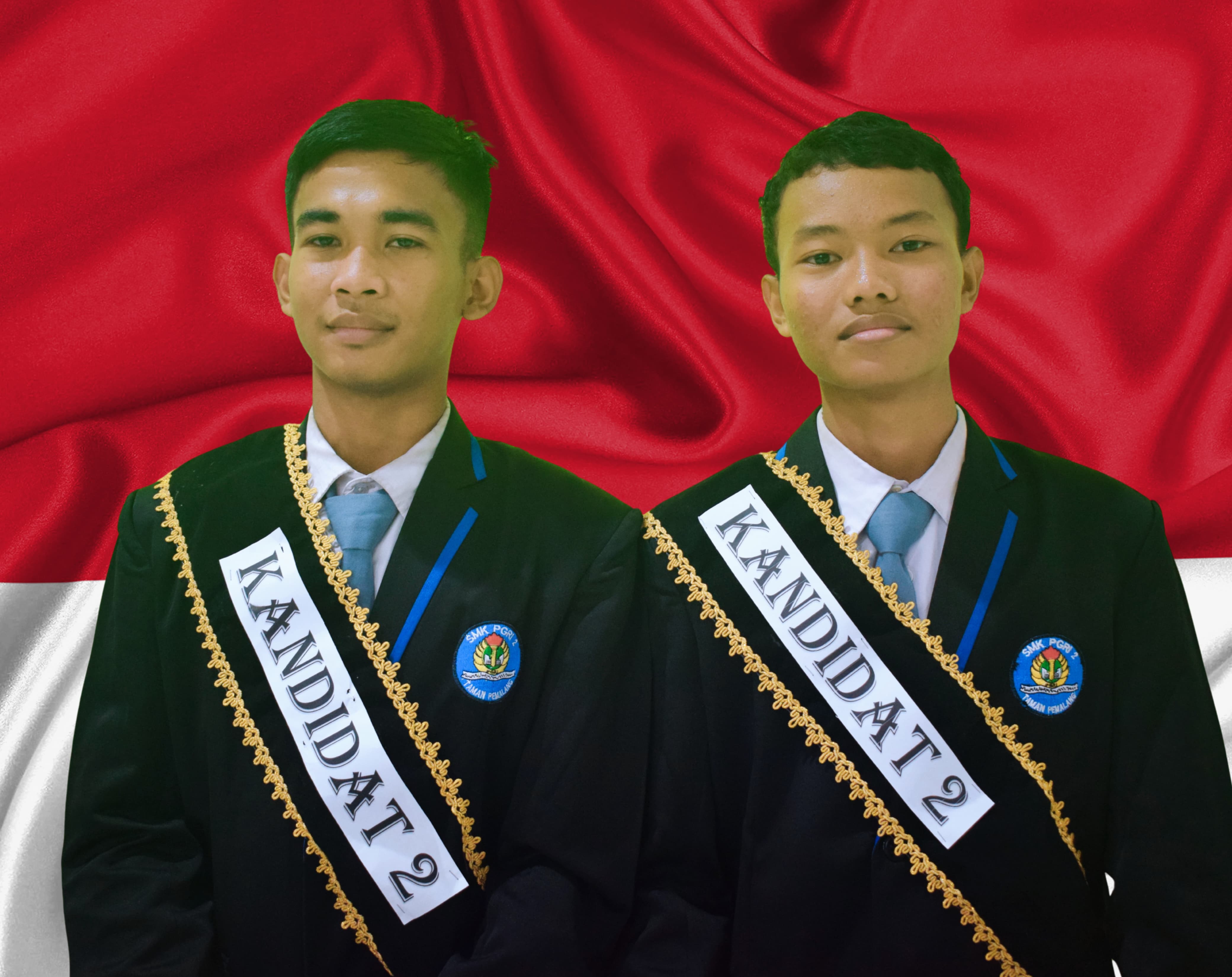 Arman yudha P(Calon Ketua) Andhika budi P(Calon Wakil Ketua)